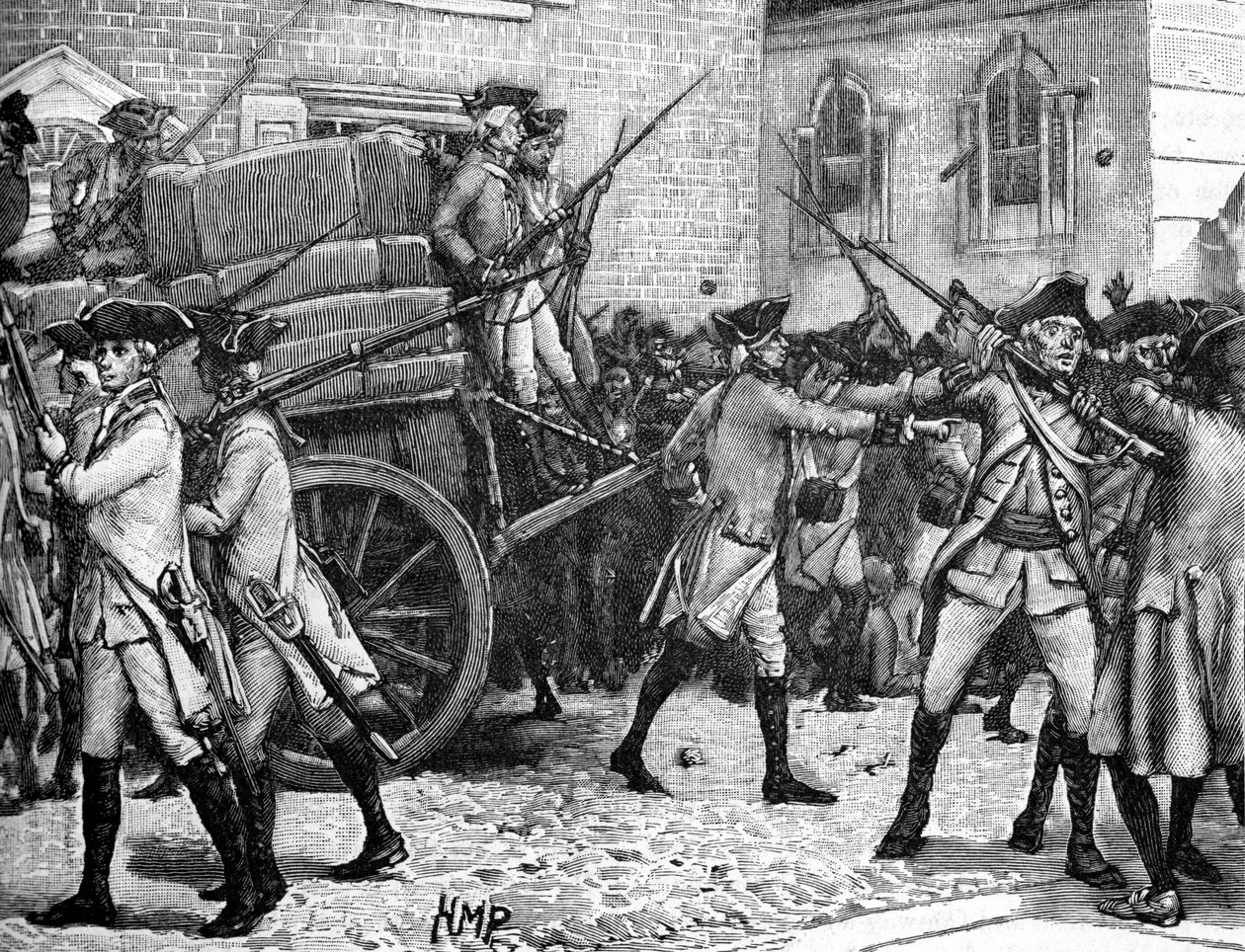Escolta armada para o papel selado, Nova Iorque de Unbekannter Künstler