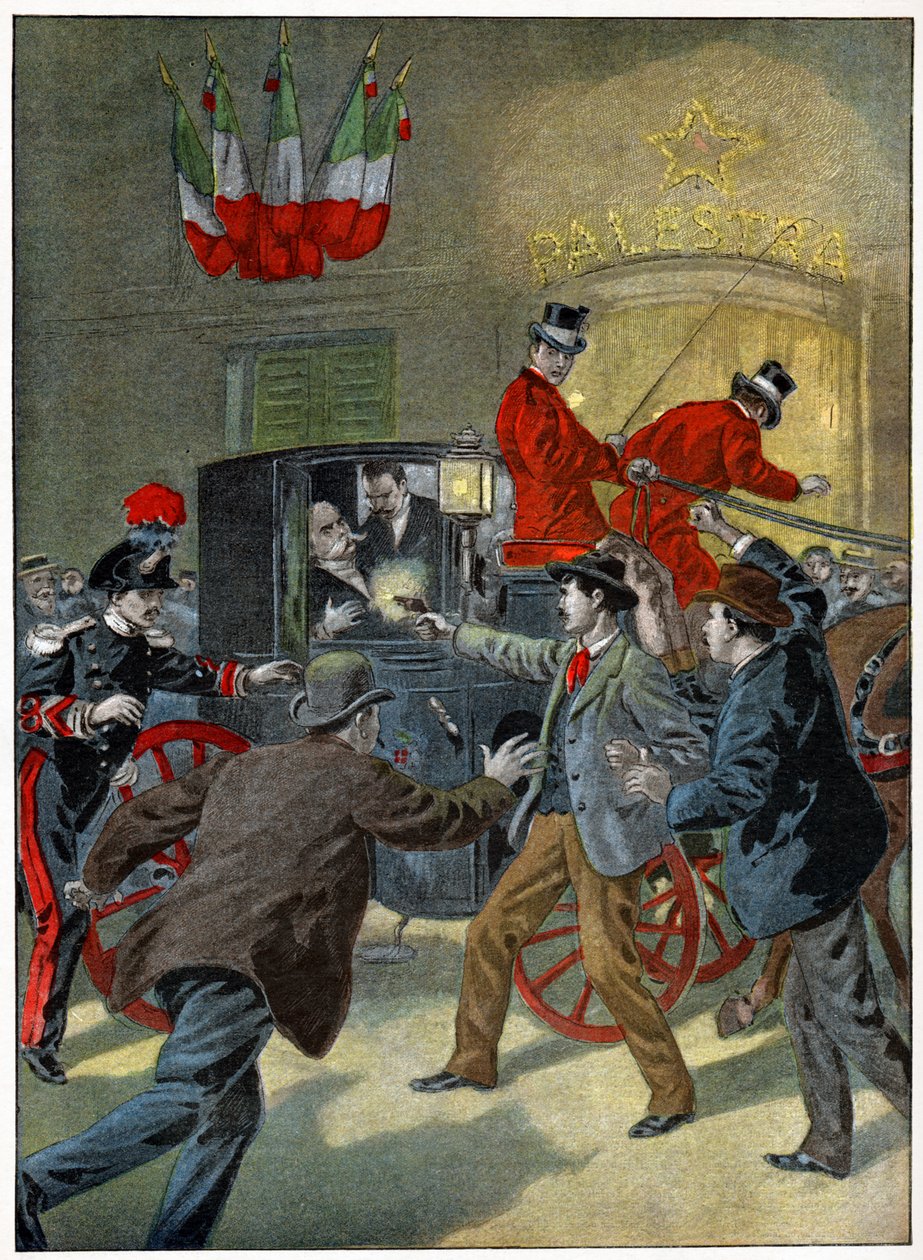 Assassinato de Humberto I de Unbekannter Künstler