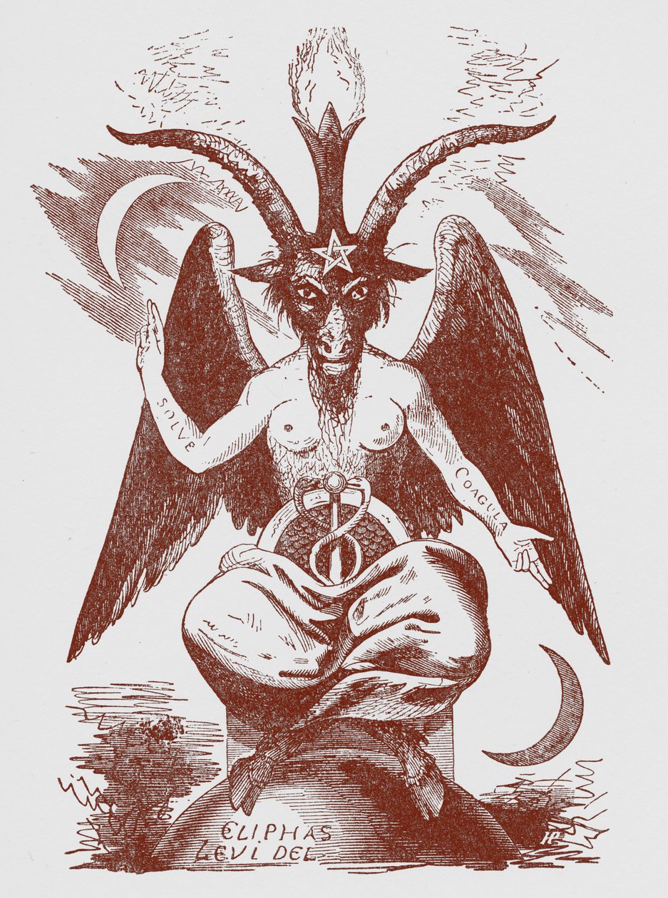 Baphomet de Unbekannter Künstler