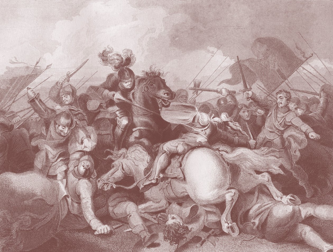 Batalha de Bosworth Field de Unbekannter Künstler