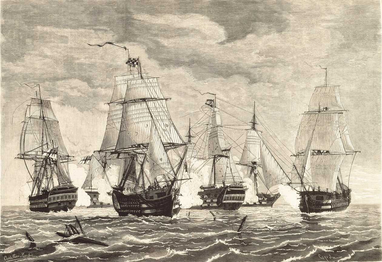 Batalha de Trafalgar (21 de outubro de Unbekannter Künstler