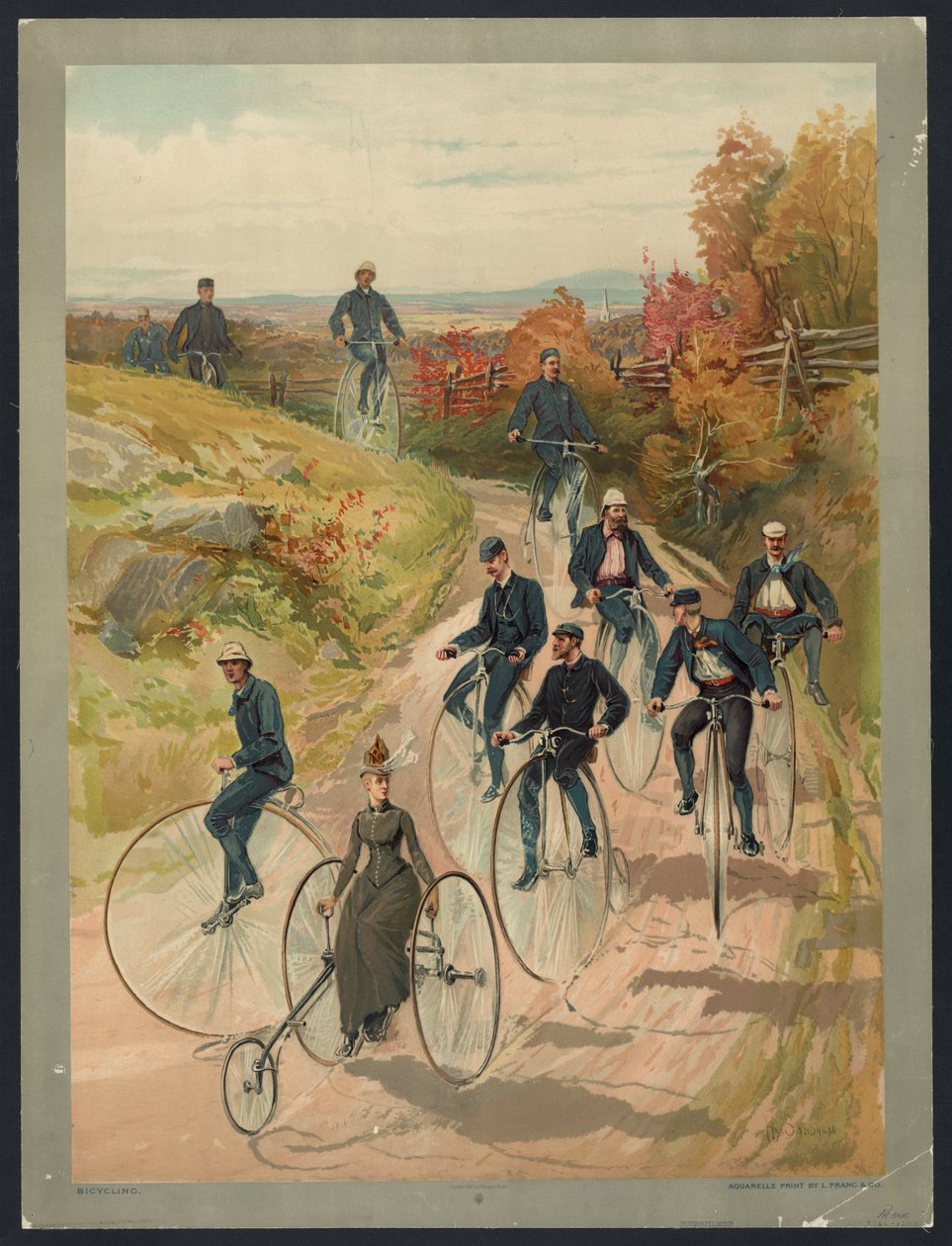 Bicicleta de Unbekannter Künstler