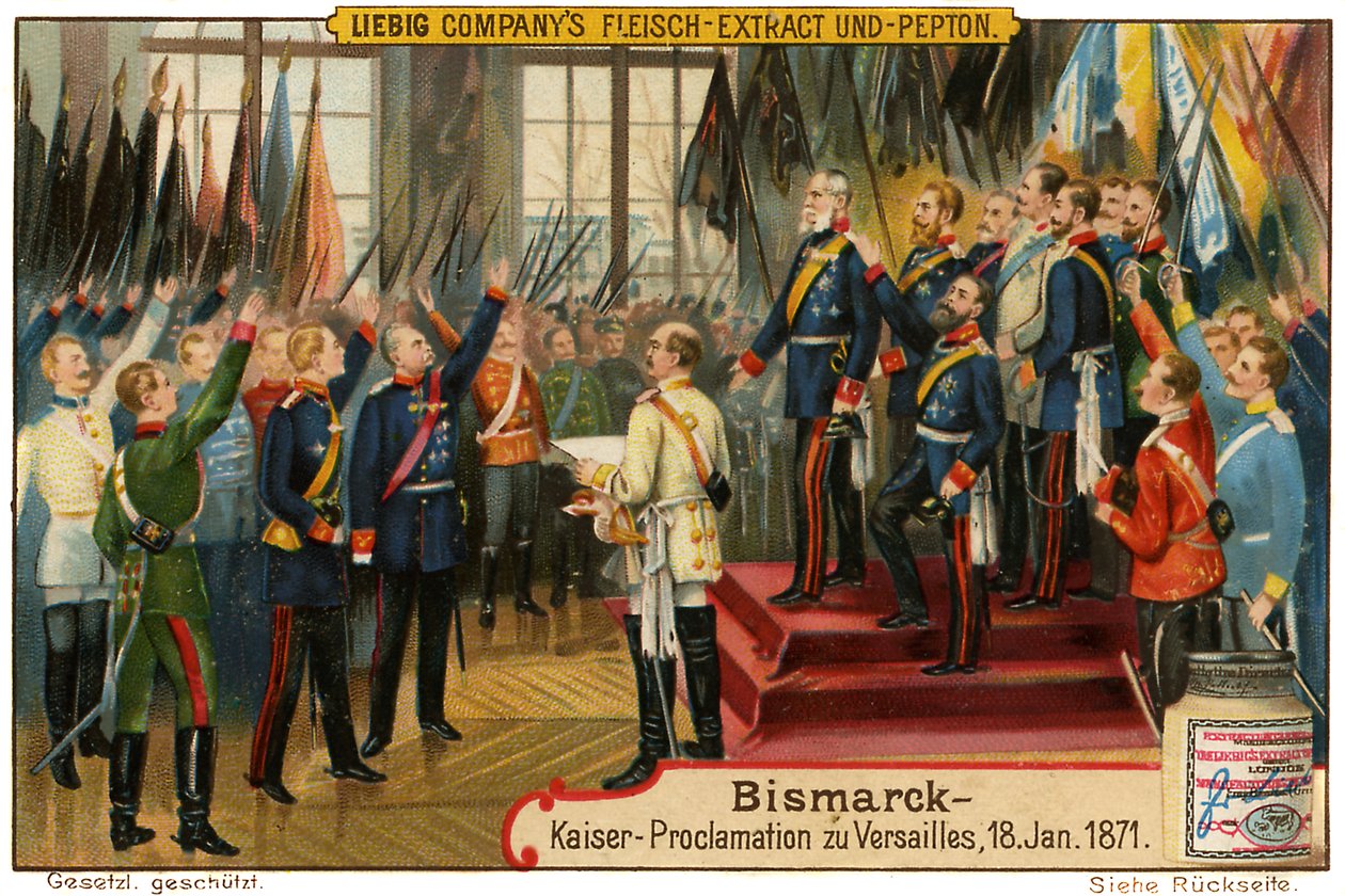 Bismarck em Versailles de Unbekannt