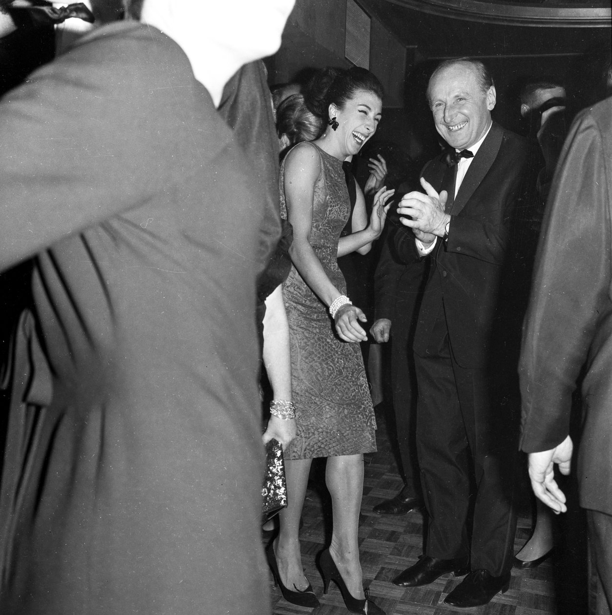Bourvil no espectáculo Ye Ye no Olympia de Unbekannter Künstler