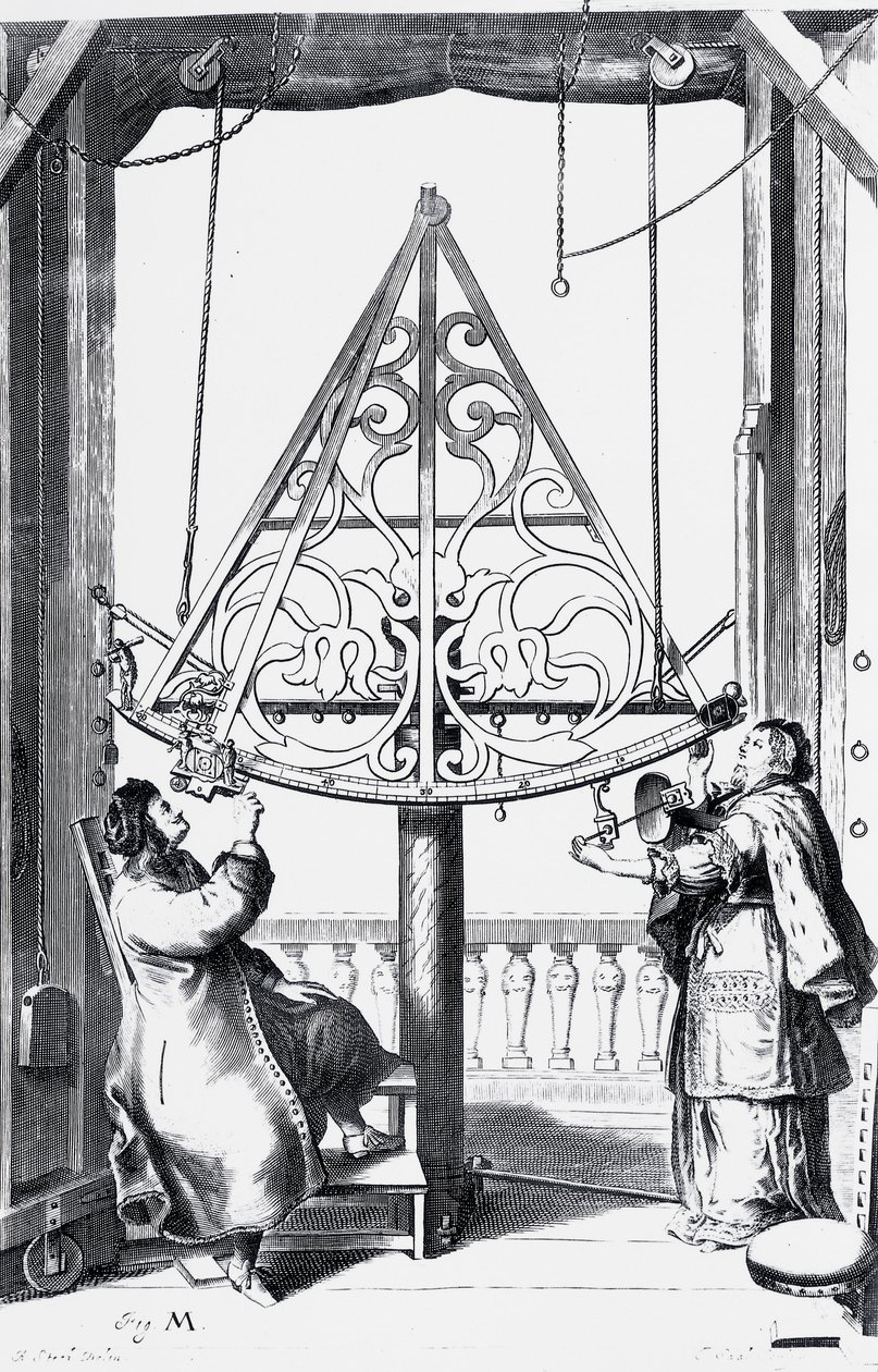 Sextante de latão, c 1658-1673 de Unbekannt