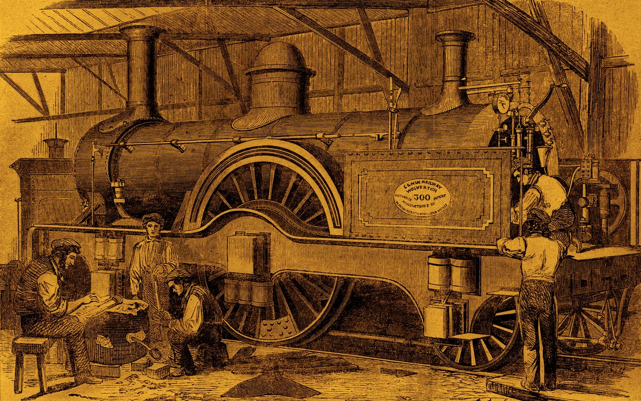 Locomotiva de construção de McConnell de Unbekannter Künstler