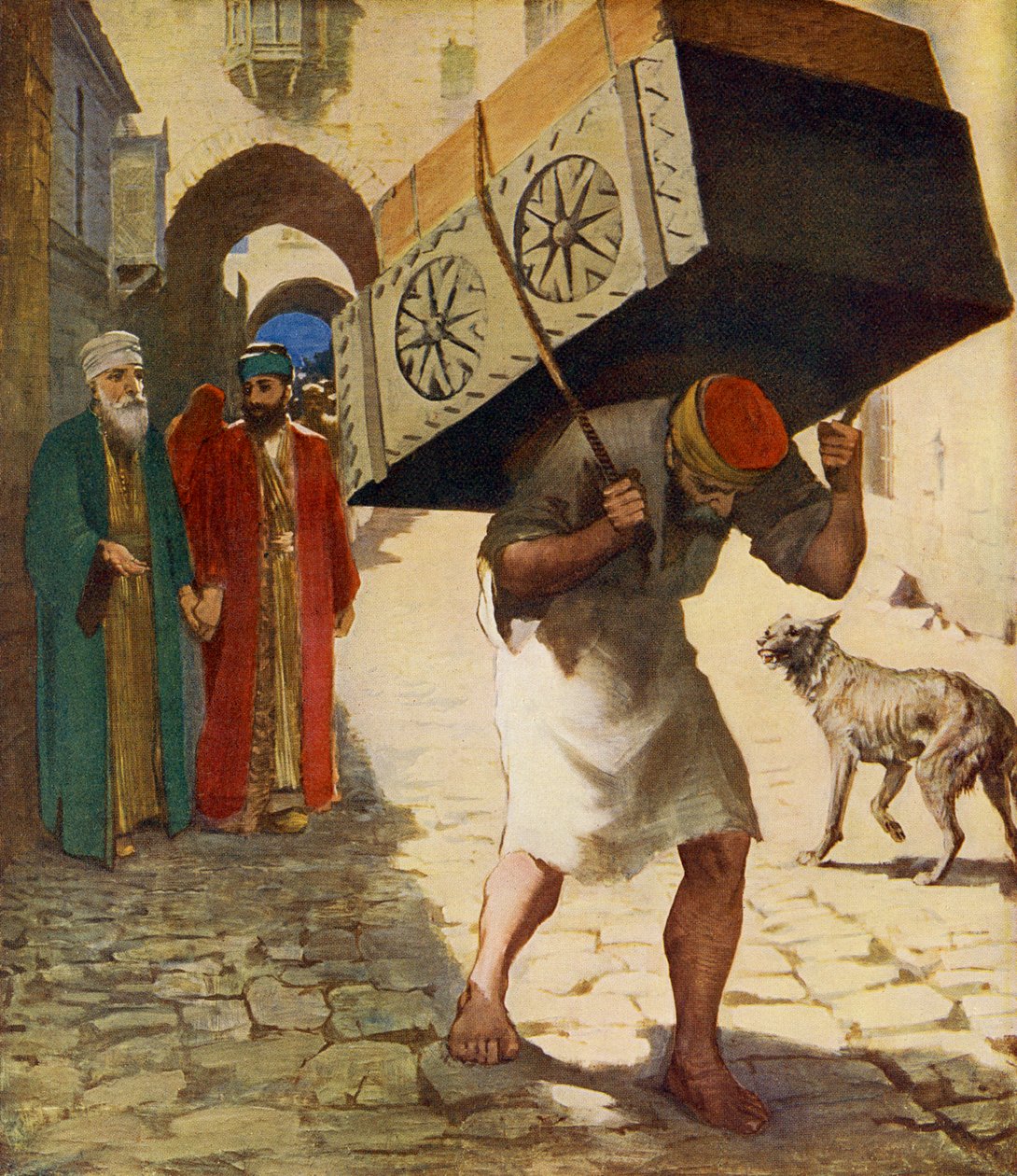 Carregador de fardos, Jerusalém de Unbekannter Künstler