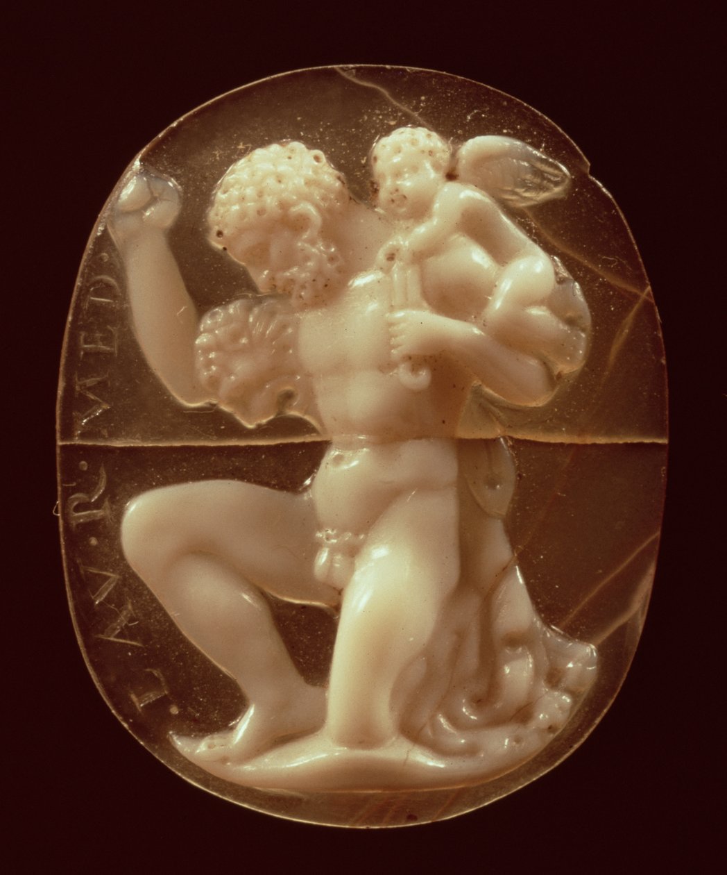 Camafeu de Hércules conquistado por Cupido de Unbekannt