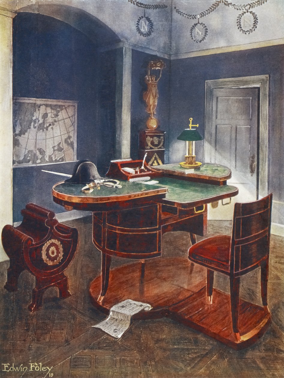 Escritório de campanha de Napoleão, Château de Malmaison de Alec Hunter