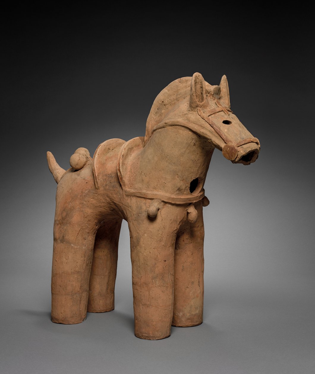 Cavalo Haniwa Caparisoned, 400s-500s de Unbekannt