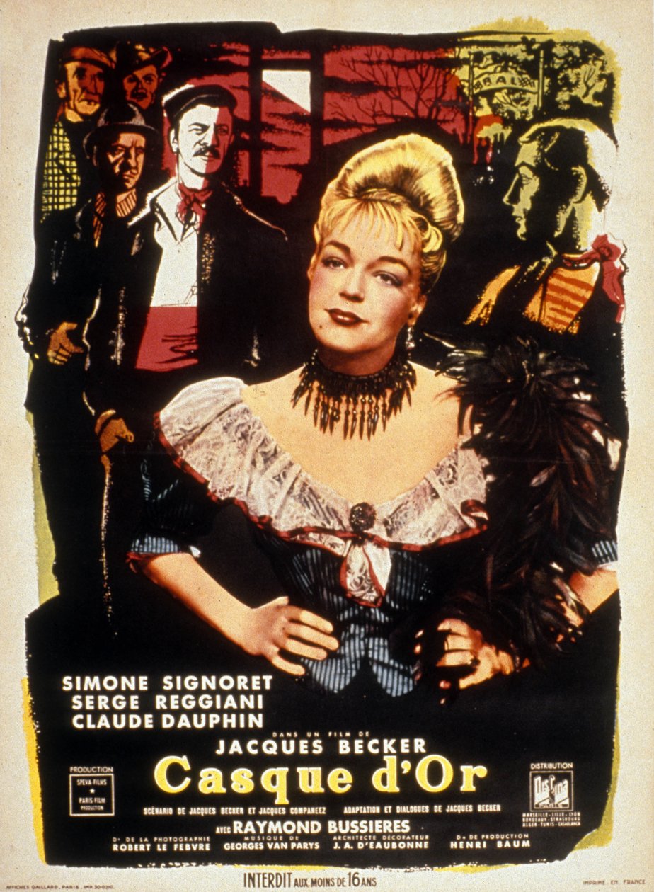 Capacete dourado de Jacques Becker com Simone Signoret 1952 de Unbekannt