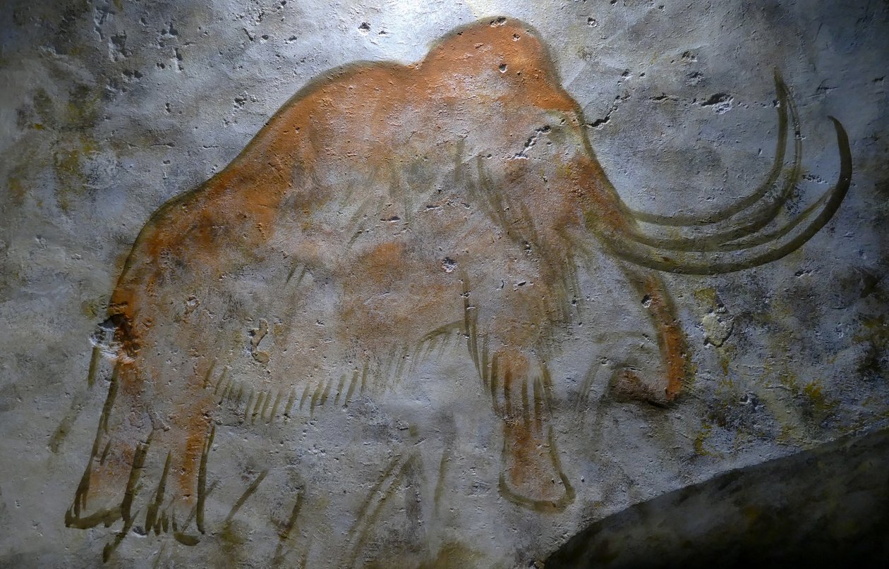 Pinturas rupestres encontradas na Gruta de Altamira (foto) de Leopold Blonder