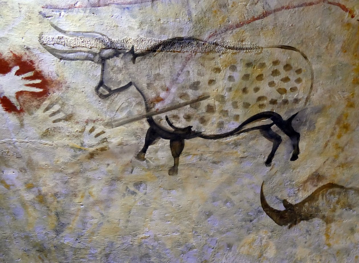 Pinturas rupestres encontradas na Caverna de Altamira (foto) de Unbekannter Künstler