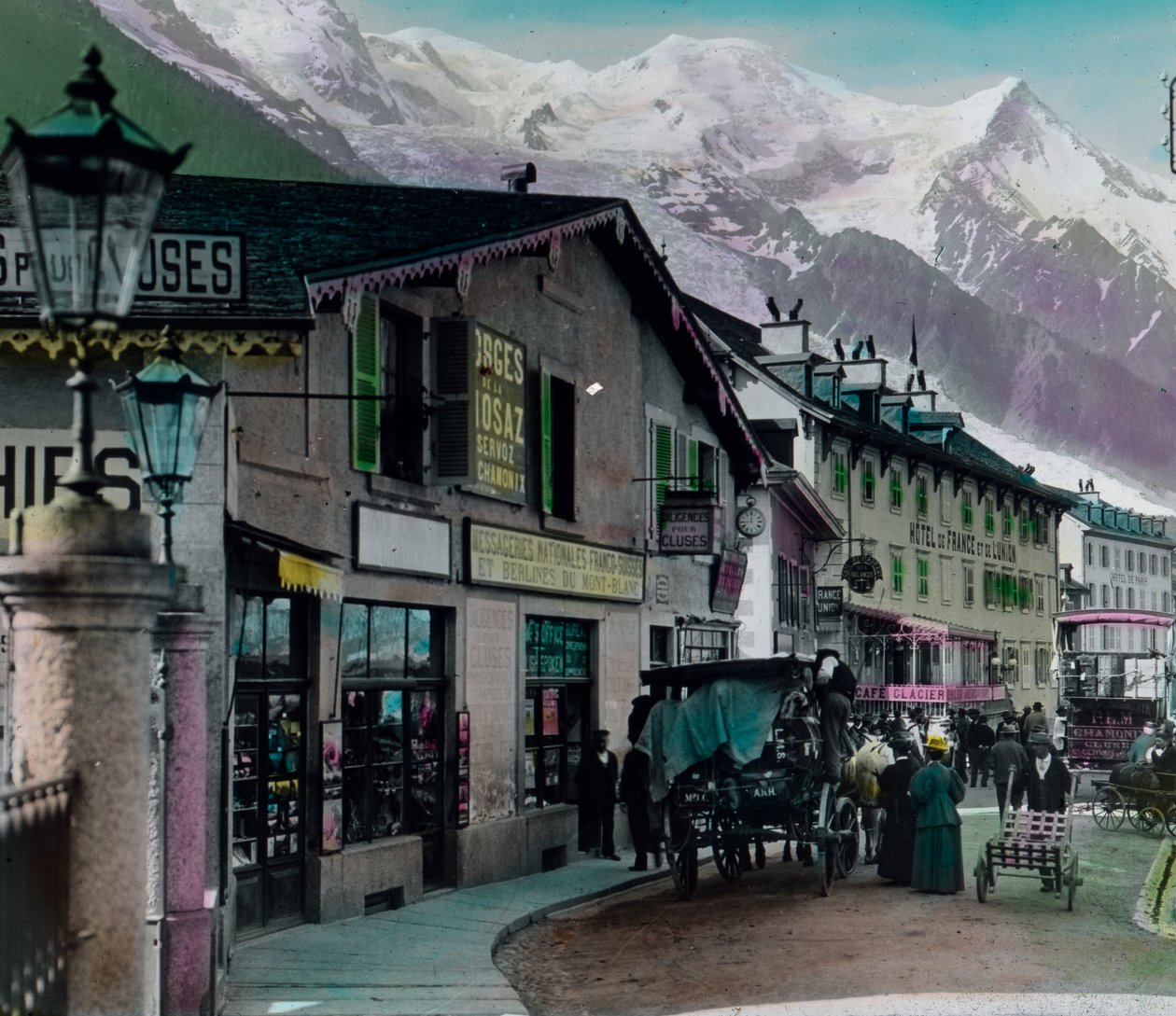 Chamonix, rua principal de Unbekannter Künstler