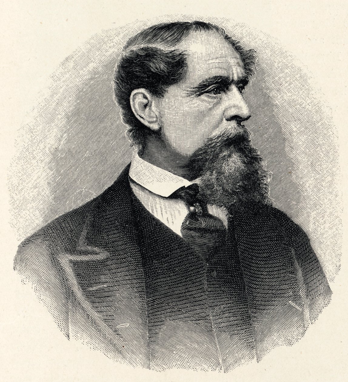 Charles Dickens - retrato de Unbekannter Künstler