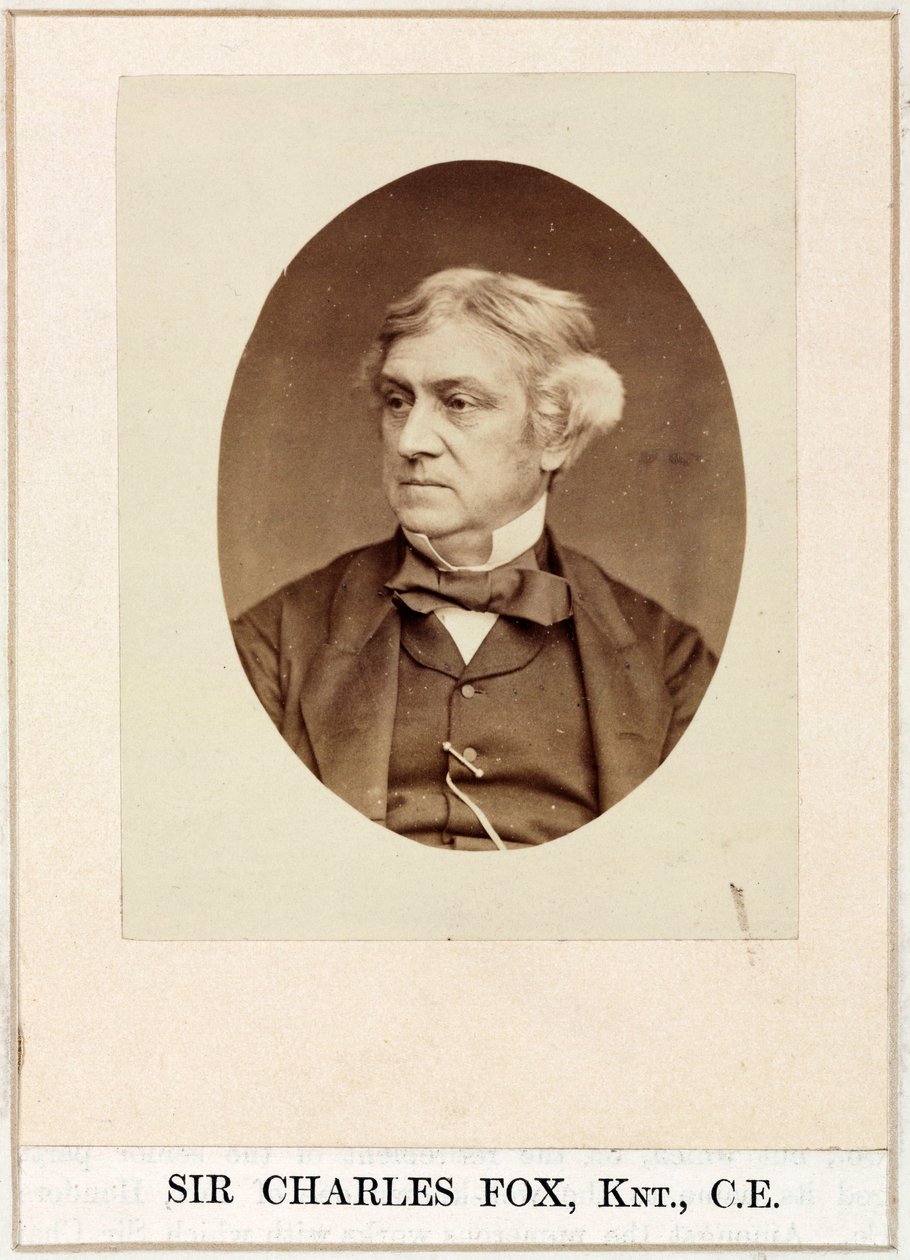 Charles Fox, engenheiro, c 1860s de Unbekannt