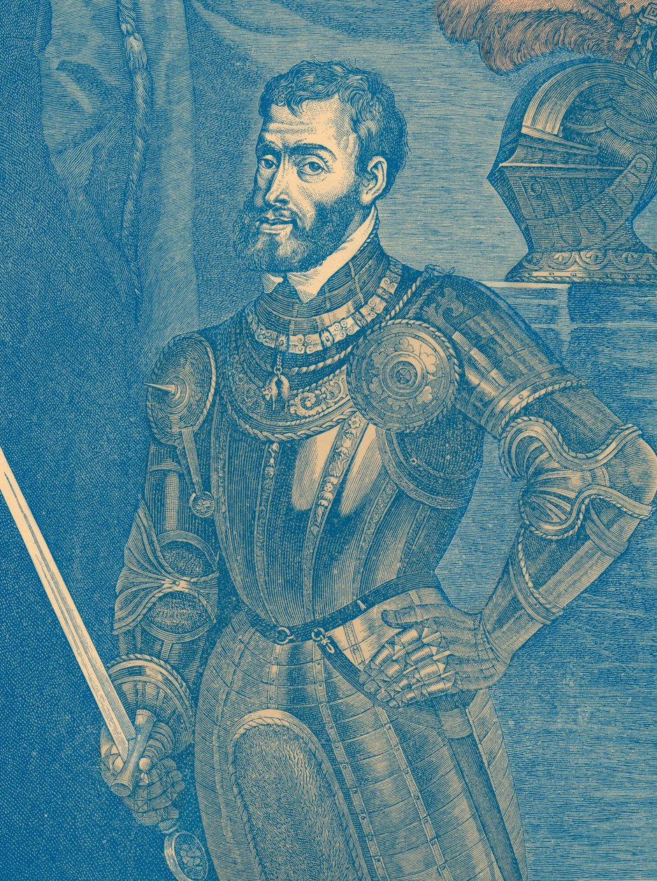 Charles V (1500-58) (gravura) de Lancelot Volders