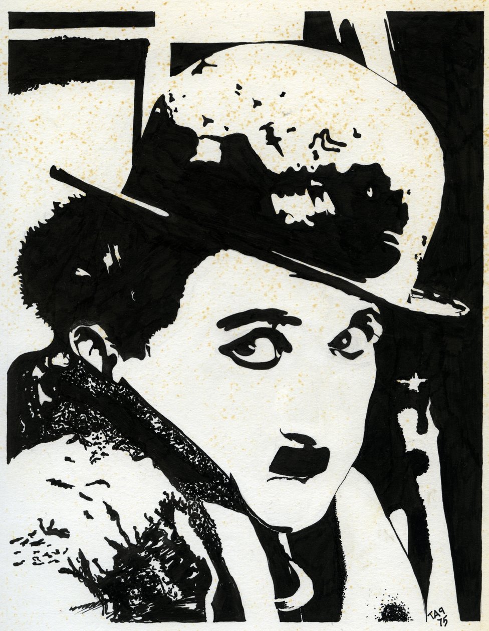 Charlie CHAPLIN de Unbekannter Künstler