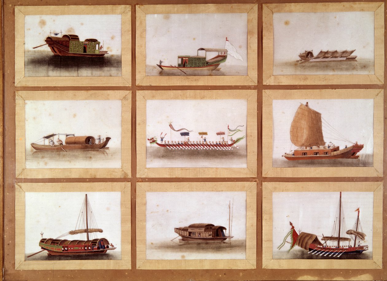 Lixo chinês do Grande Zheng He (Zheng-He ou Cheng Ho) (1371-1433) ou Hajji Mahmud (nome árabe) eunuco chinês e explorador marinho. de William M. Timlin