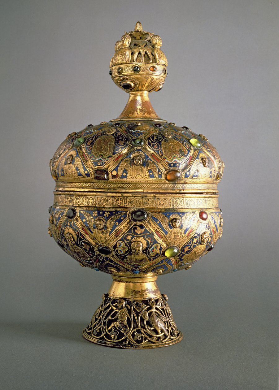 Ciborium, feito em Limoges por G. Alpais para a Abadia de Montmajour de Unbekannt