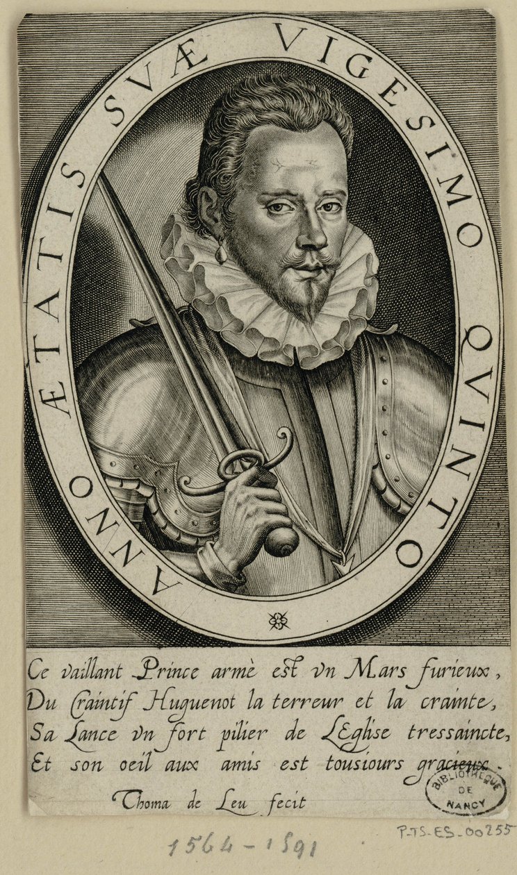 Claude de Lorraine, cavaleiro de Aumale de Unbekannter Künstler