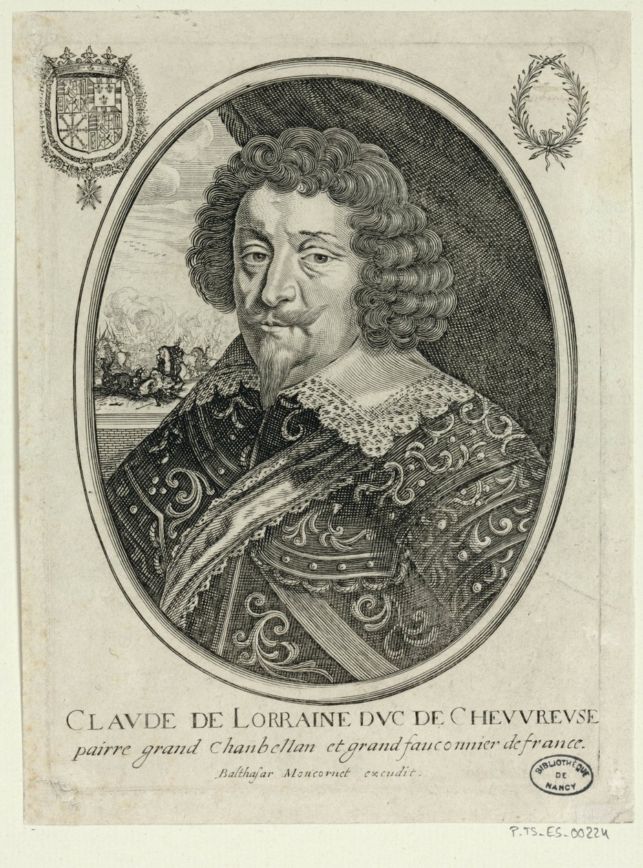 Claude de Lorraine, Duque de Cheuvreuse de Unbekannter Künstler