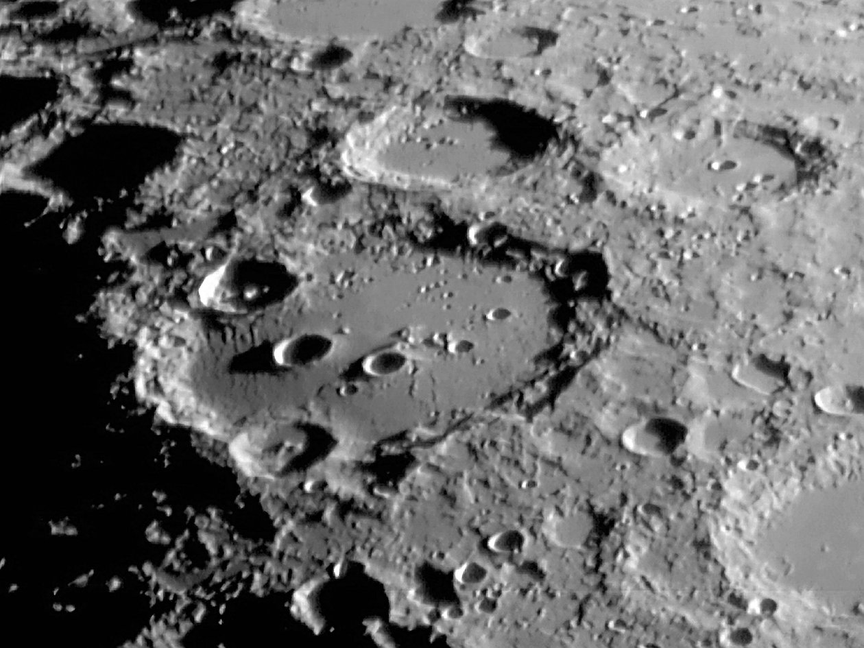 Cratera Clavius, c 2005-2006 de Unbekannter Künstler