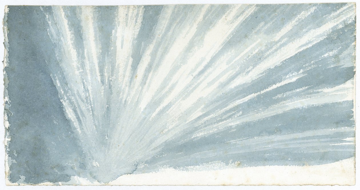 Estudo de nuvens de Luke Howard, c 1808-1811 de Unbekannter Künstler