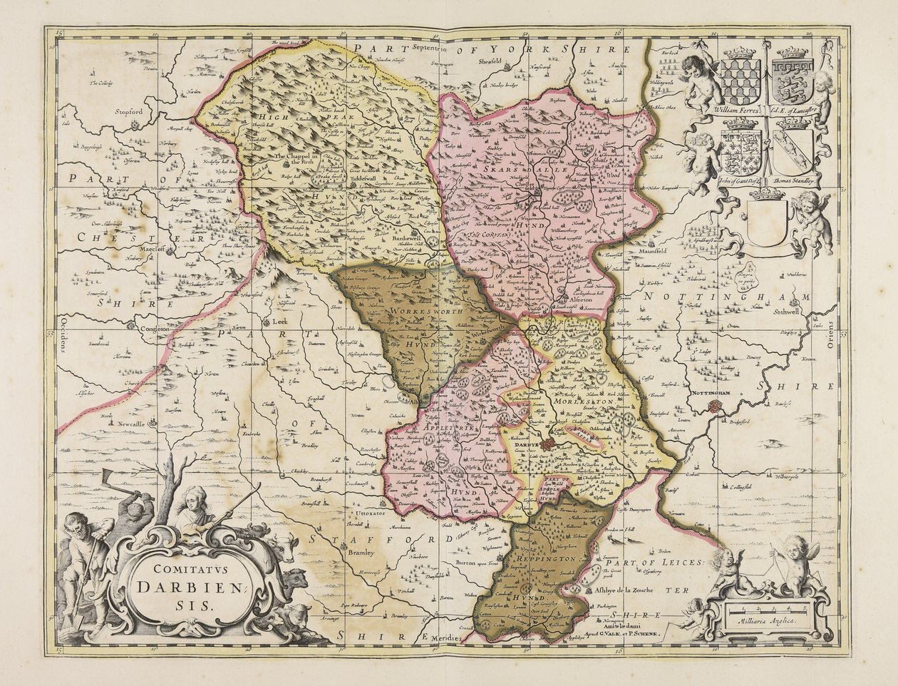 Comitatus Darbiensis de Unbekannter Künstler