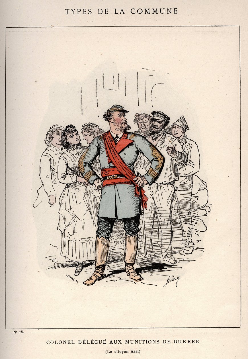 Comuna de Paris: Fato COLONEL DELEGE 