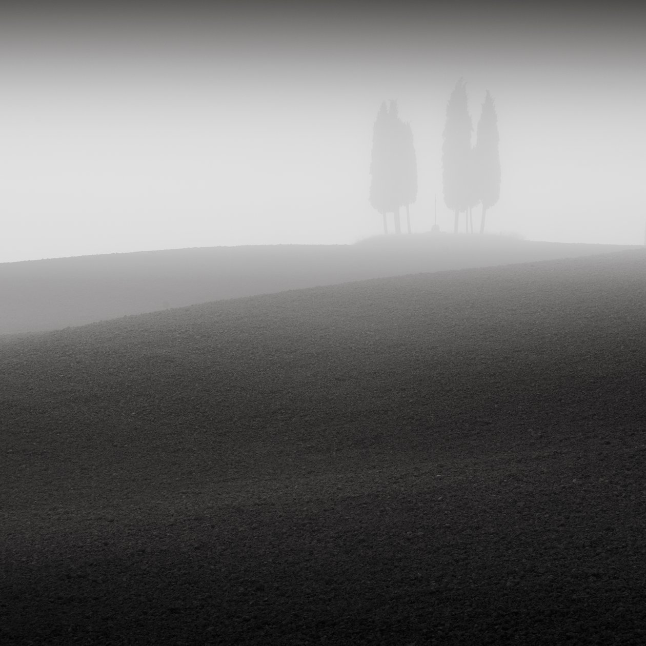 Conferência, Toscana, Itália, 2015 (foto p/b) de Leopold Blonder