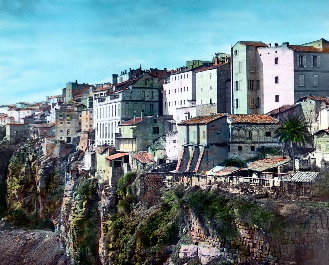 Constantine é a terceira maior cidade da Argélia, depois de Argel e Orão, c.1920 de Unbekannter Künstler