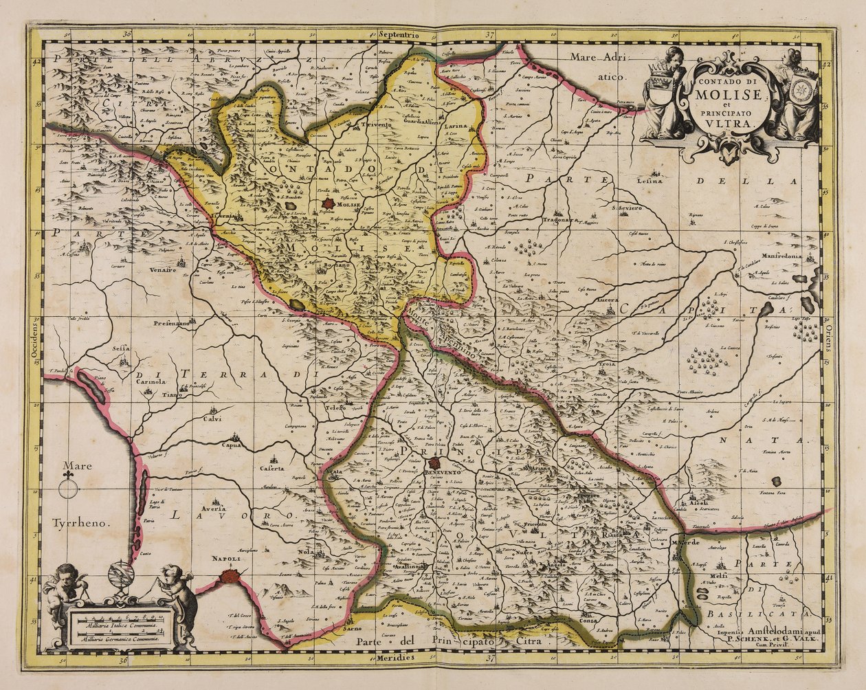 Contado di Molise et principato Vltra de Unbekannter Künstler