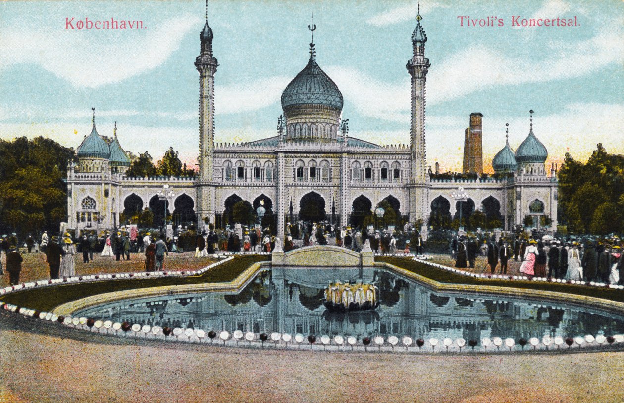 Jardins de Tivoli de Copenhaga de Unbekannter Künstler