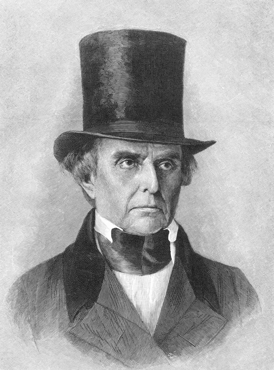 Daniel Webster, político americano (foto a p/b) de Unbekannt