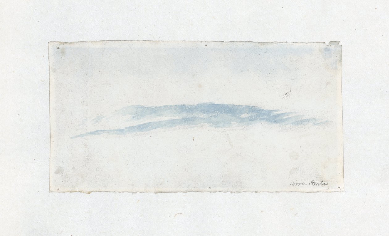 Cirrostratus escuro de Unbekannter Künstler