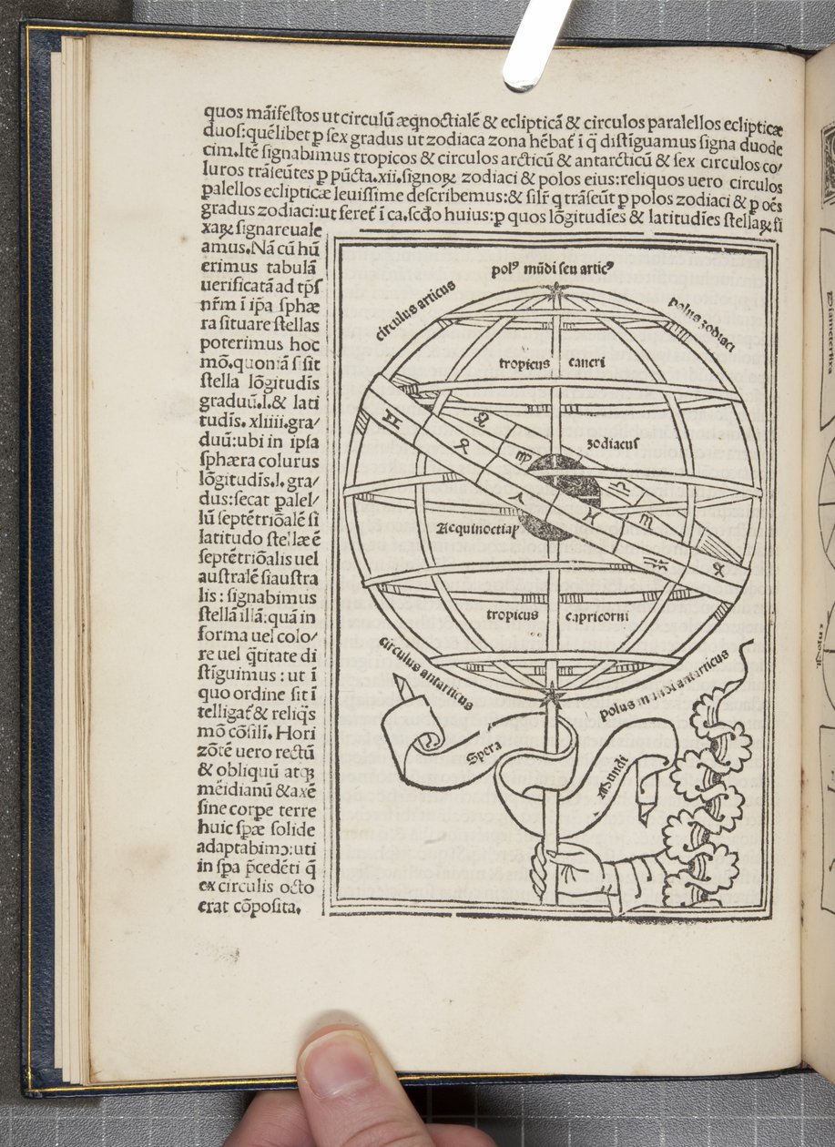 De Sphaera Mundi por Joannes de Sacro Bosco (fl.1230) de Unbekannt