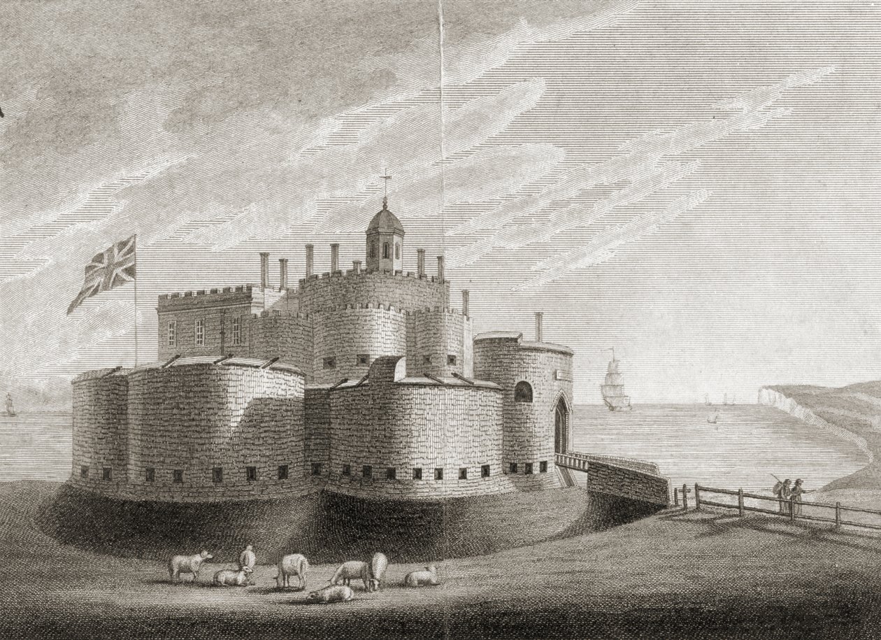 Castelo de Deal (gravura) de Unbekannter Künstler