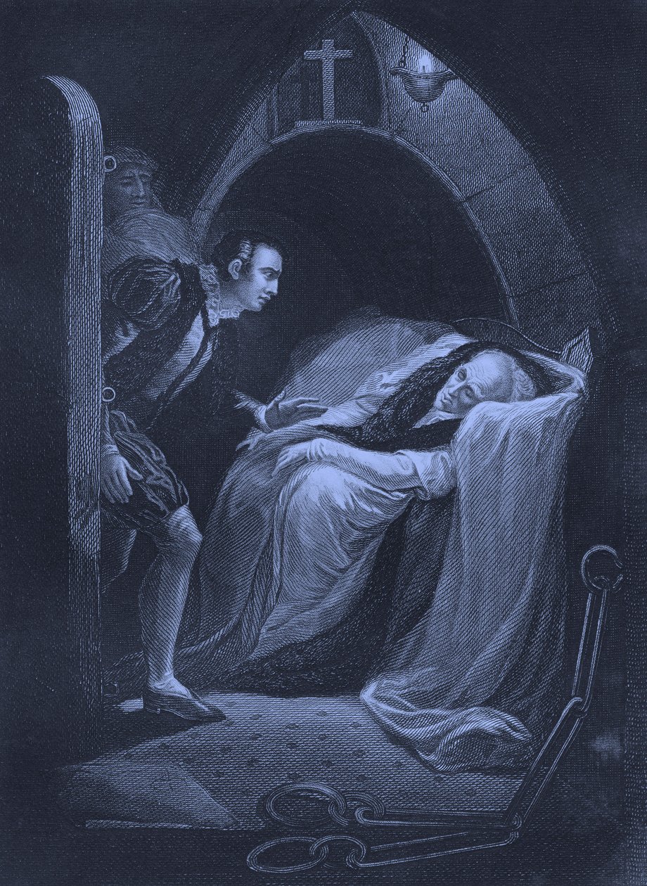 Morte de Edmund Mortimer de Unbekannter Künstler