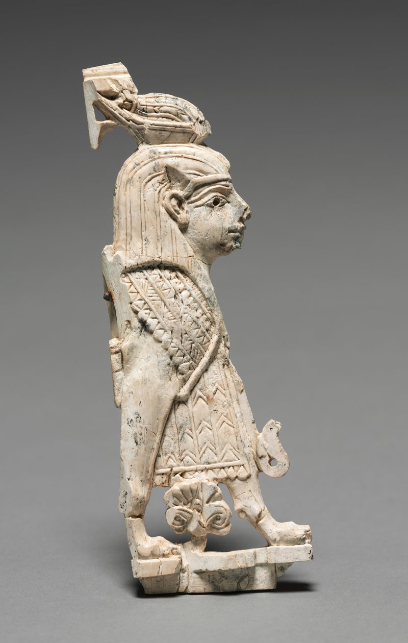 Placa decorativa: Esfinge alada, 900-800 aC de Unbekannt