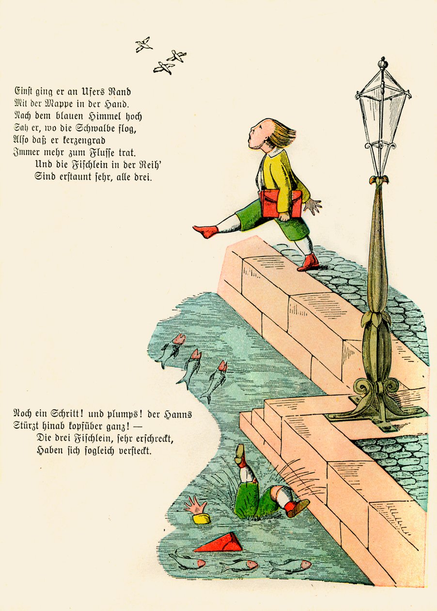 O Struwwelpeter do Dr. Heinrich Hoffmann de Unbekannter Künstler