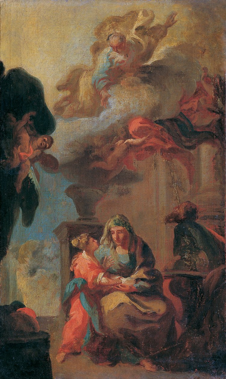 A Instrução de Maria de Unbekannter Künstler