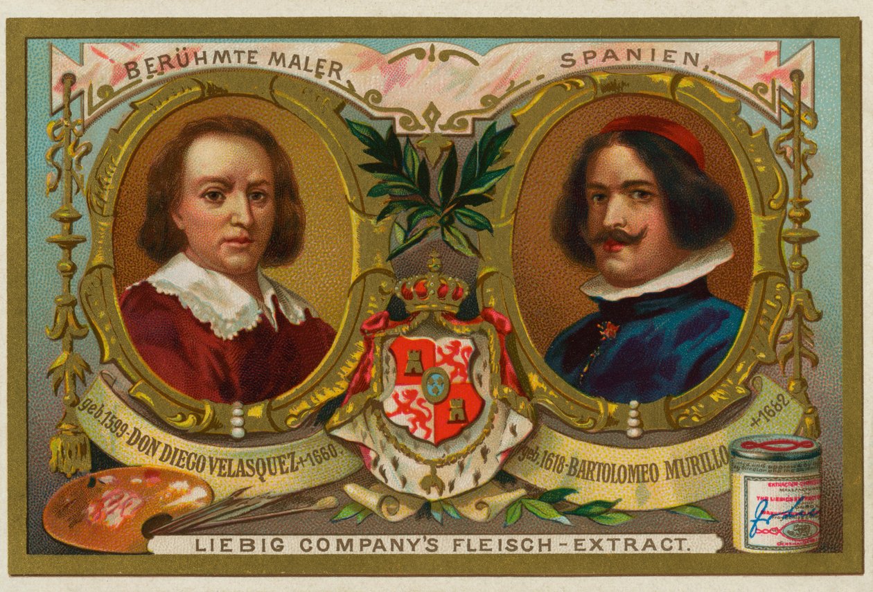 Don Diego Velasquez e Bartolmeo Murillo de Leopold Blonder