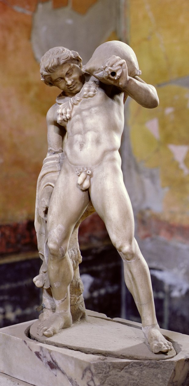 Figura embriagada, romana (mármore) de Unbekannt
