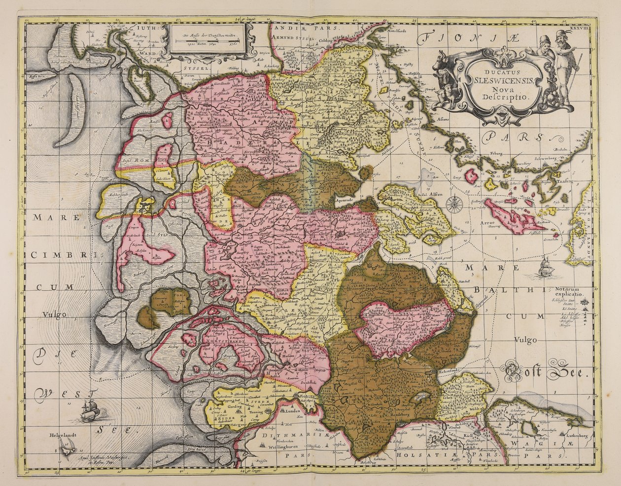 Ducatus Sleswicensis nova descriptio de Unbekannter Künstler