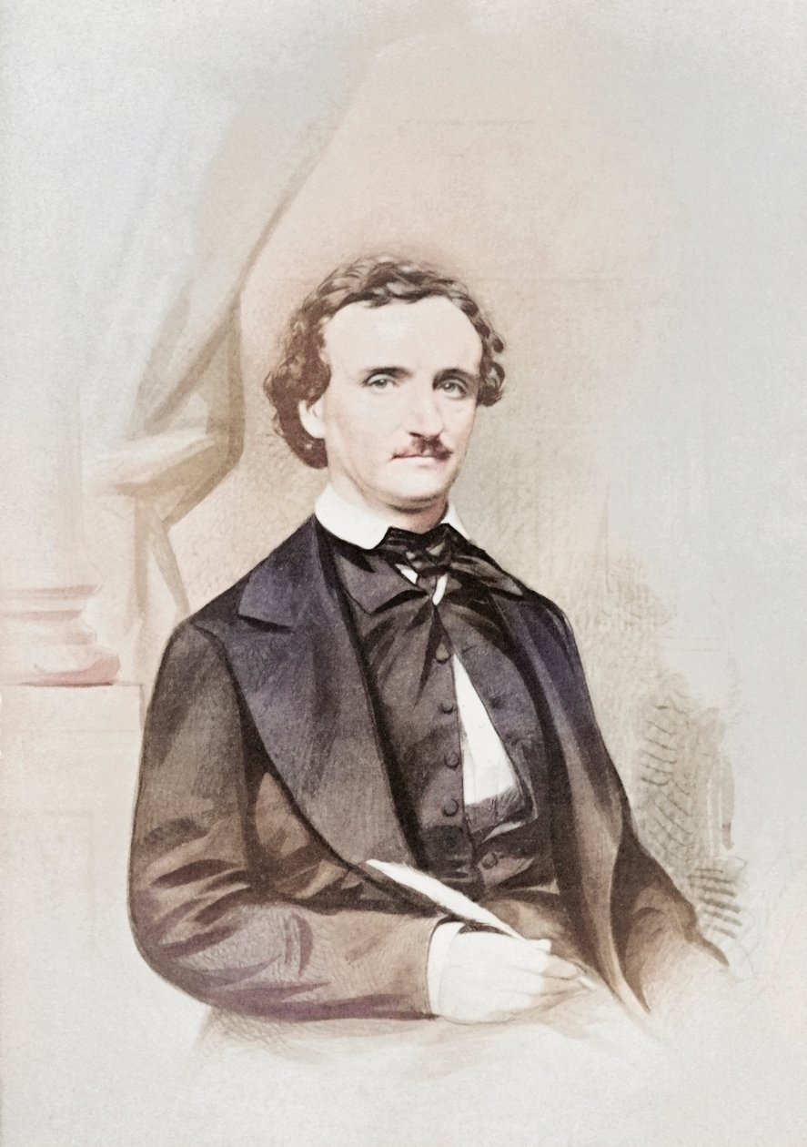 Edgar Allen Poe. Século XIX (foto) de Alec Hunter