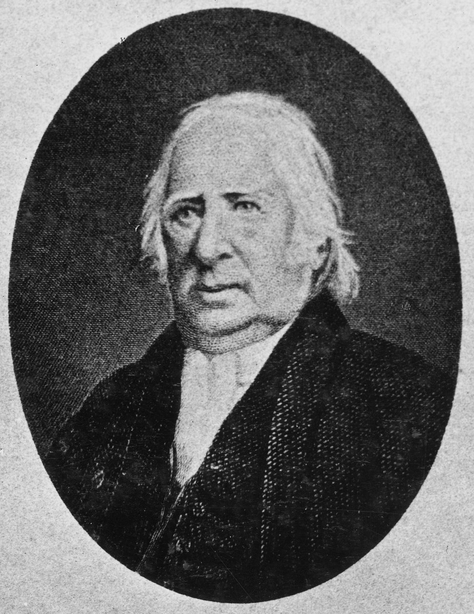 Edward Pease, fabricante inglês de caminhos-de-ferro, meados do século XIX de Unbekannt