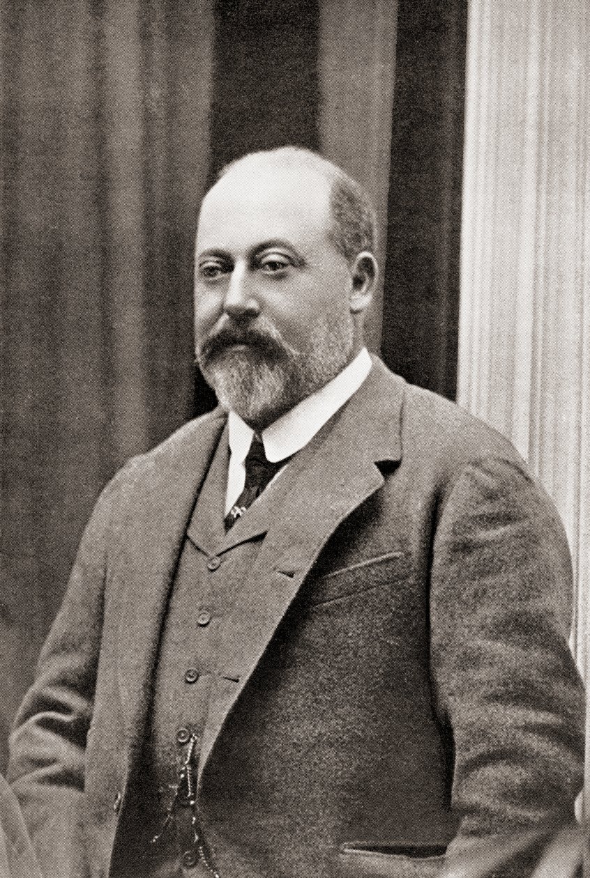 Edward VII, de Auld Acquaintance Further Reminiscences, publicado c.1929 (litho) de Unbekannt