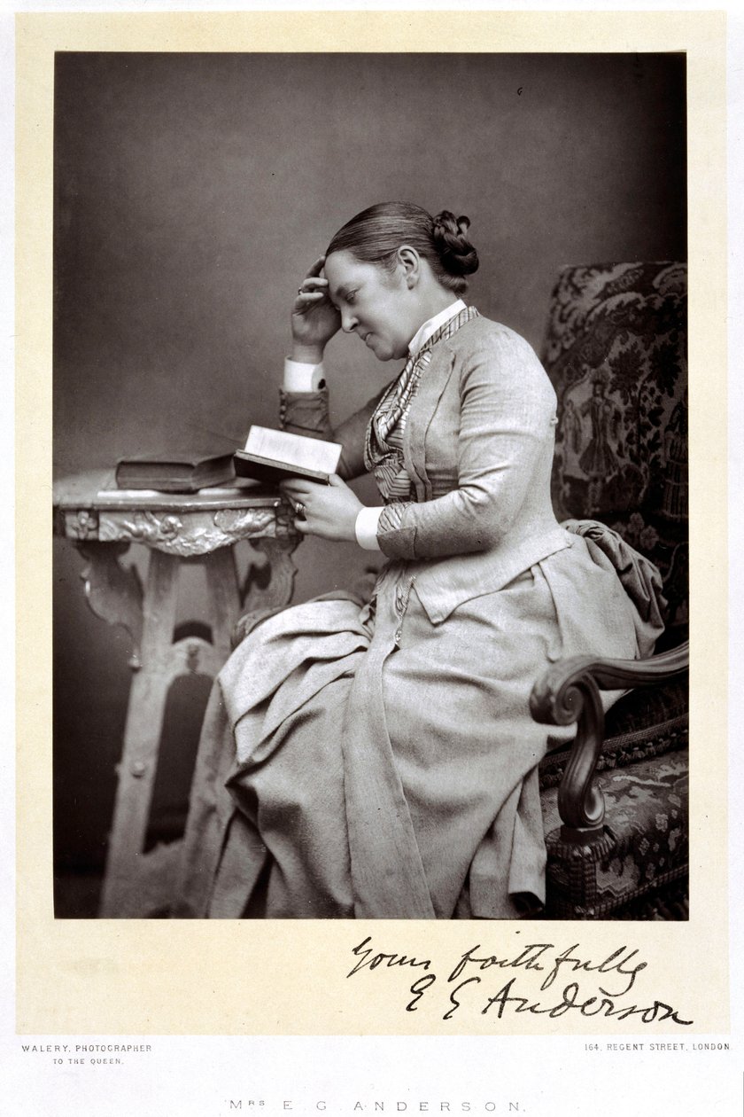 Elizabeth Garret Anderson, médica, c 1880s de Unbekannt
