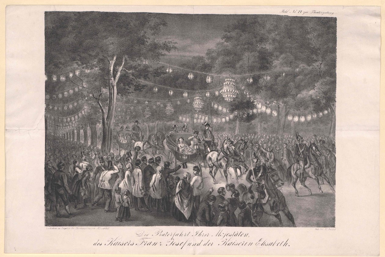 Imperador da Áustria Franz Joseph I de Unbekannter Künstler